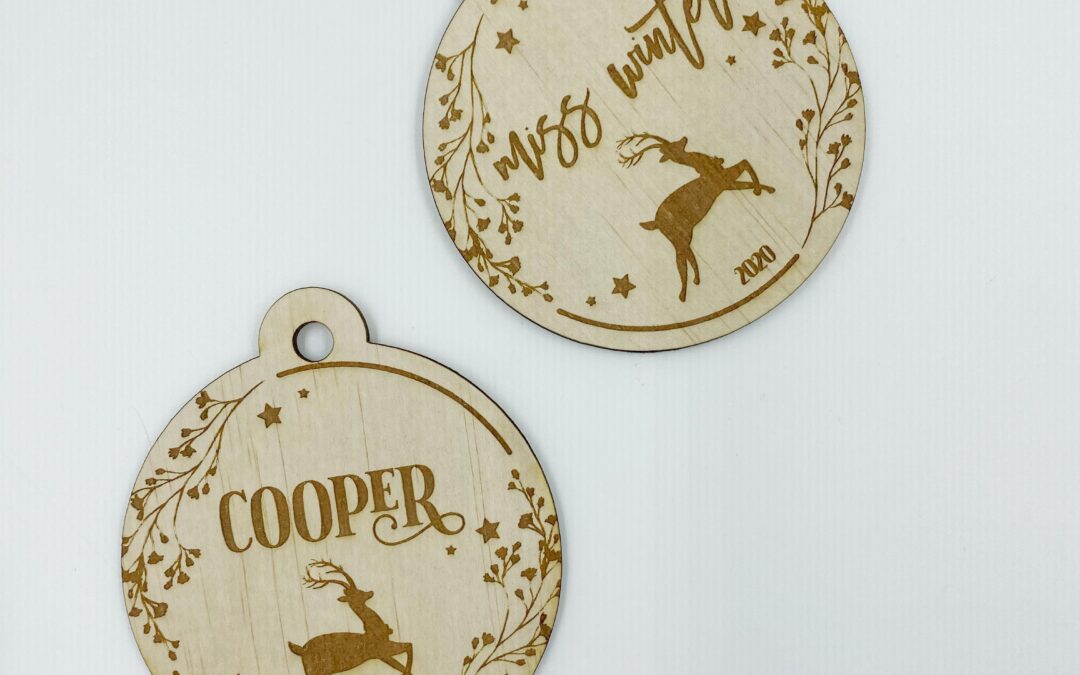 Personalised | Christmas Bauble {Engraved}